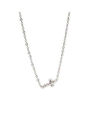 Morellato Collier Femme SAKK36 : Cristaux, Acier Inoxydable, Longueur 45 cm
