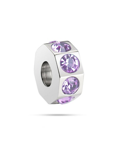 Morellato Perlina Donna SCZ192 Grigia - Charm Argento 925, 1cm
