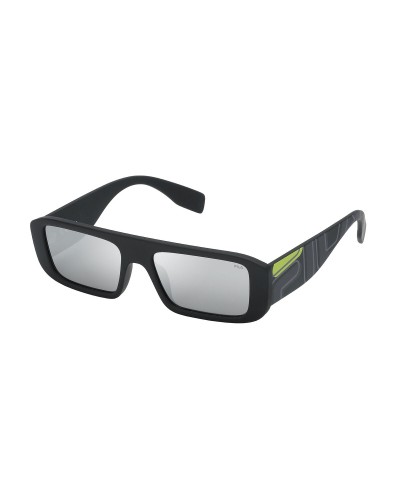 Fila SF9415 Lunettes de soleil Homme, Noir Mat, Verres 54mm, Protection UV
