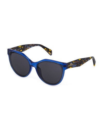 Police SPLC22E: Gafas de Sol de Mujer - Lentes de 58mm, Protección UV
