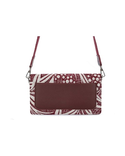 Handtas Dames Laura Ashley CRESTON-FLOWER-CLARET-RED Grijs 24 x 13 x 3 cm