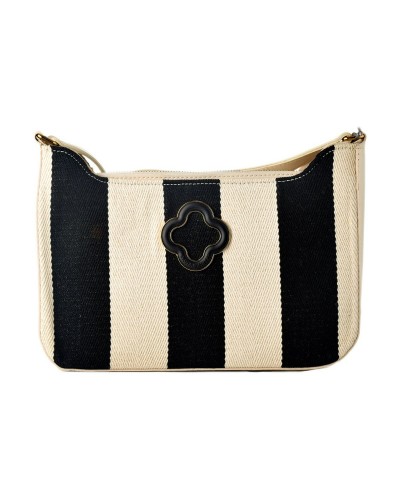 Laura Ashley Bolso de Mujer Gris - Elegante Clutch 27cm - Bolso de Mano de Noche
