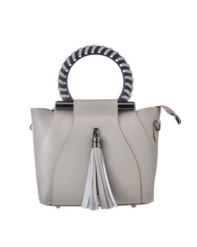 Damväska Mia Tomazzi WB201297-GREY Beige 21 x 18 x 7 cm
