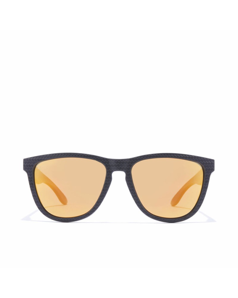 Hawkers One Raw Carbon Fiber - Occhiali da Sole Polarizzati Arancio Ø55.7mm
