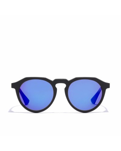 Hawkers Warwick Raw - Lunettes de Soleil Unisexe Noir/Bleu Ø51.9mm
