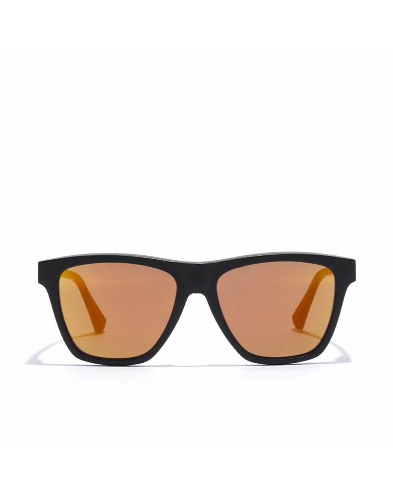 Hawkers One LS Raw: Occhiali da Sole Unisex Nero Arancio (54.8mm)