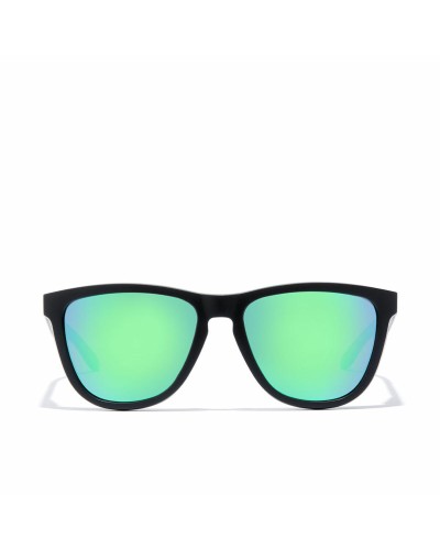 Hawkers One Raw - Occhiali da Sole Polarizzati Nero Verde Smeraldo (55.7mm)
