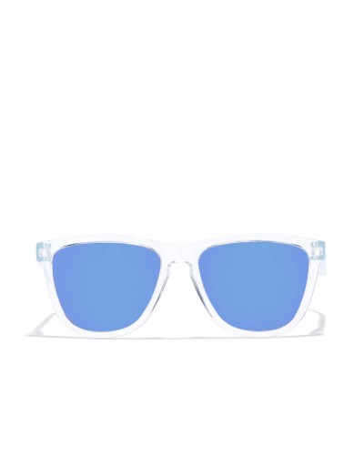 Hawkers One Raw Azzurro: Polarisierte Sonnenbrille - Transparent (55.7mm)
