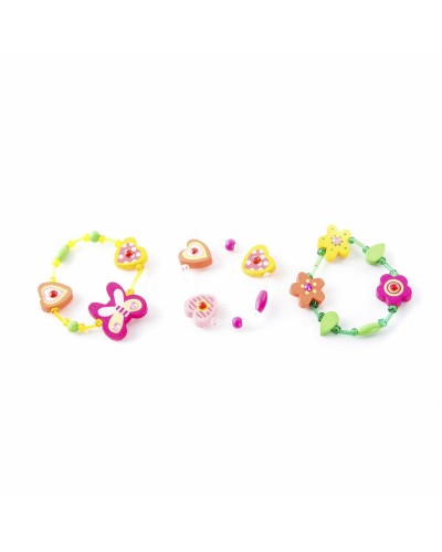DKD Home Decor Armband Blumen Mehrfarbig - Schmuck für Kinder
