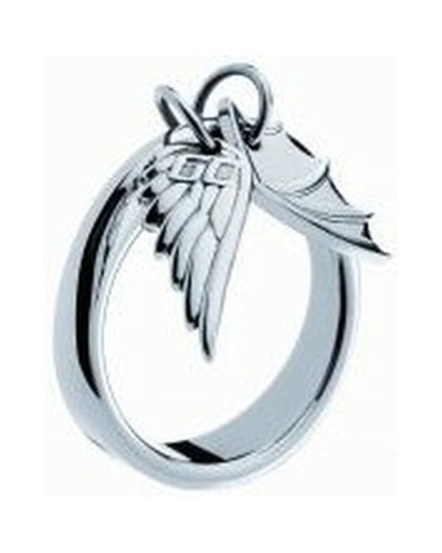 Miss Sixty Anillo Mujer WINGS Plata con Cristales - Elegante y a la Moda
