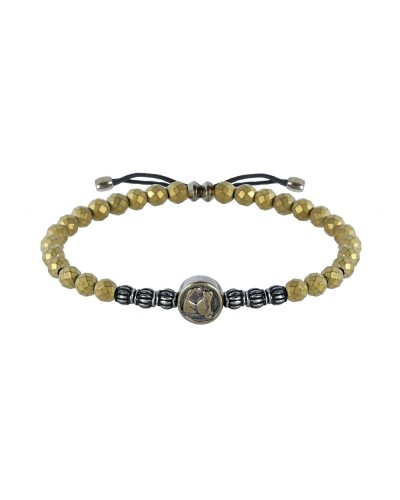 Sector Bracciale Uomo VINTAGE Acciaio Nero Maglia Milano - Casual
