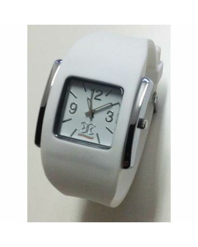 Overclock Gent Rider Reloj de Hombre Blanco Ø39mm - Estilo y Precisión
