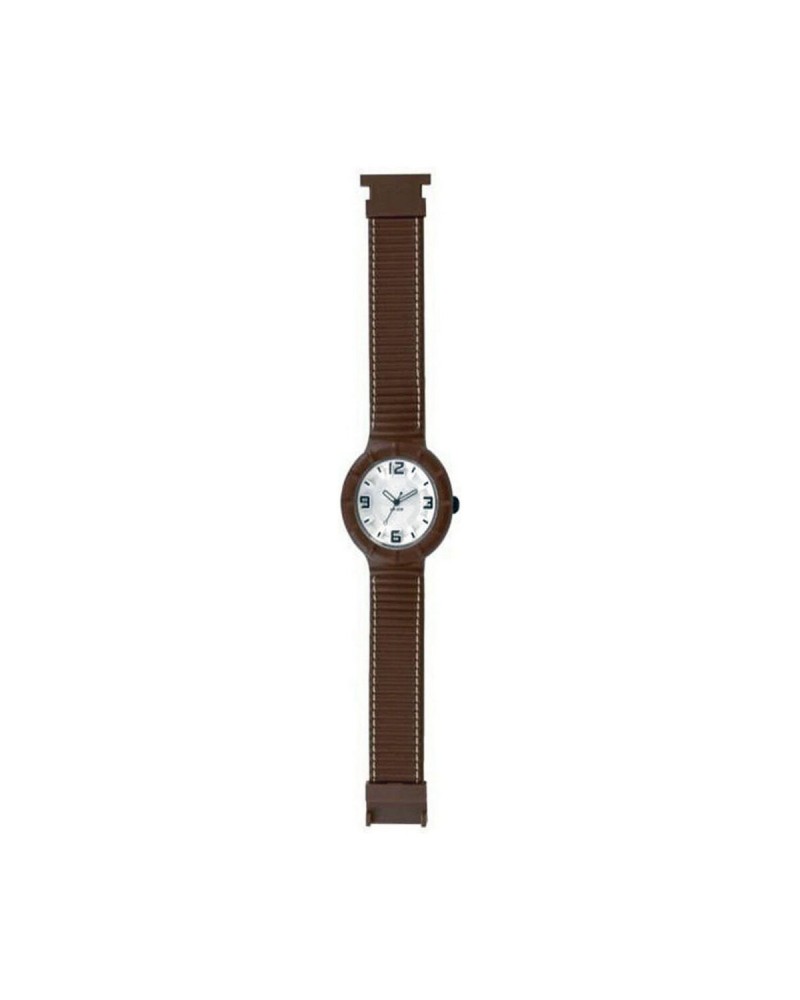 Hip Hop Orologio Uomo LEATHER Cinturino Pelle - Stile Casual