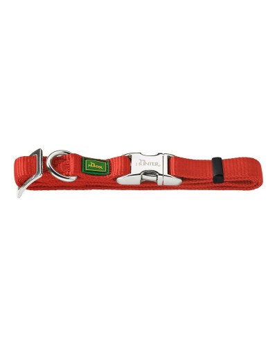 Hondenhalsband Hunter Alu-Strong Rood Maat S (30-45 cm)