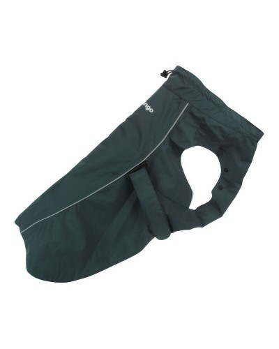 Impermeable para Perros Red Dingo Perfect Fit, Negro, 65 cm

