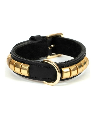 Koiran kaulapanta Gloria Duna Musta Kullattu (40 x 2 cm)