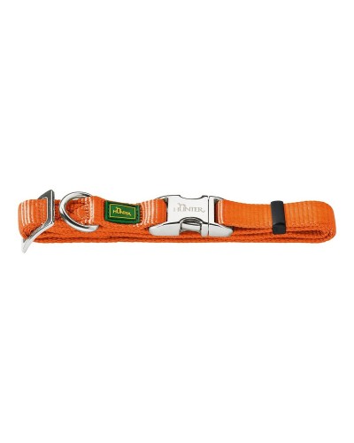 Collar Hunter Alu-Strong Naranja, Talla L (45-65 cm): Robustez y Seguridad para Tu Fiel Amigo
