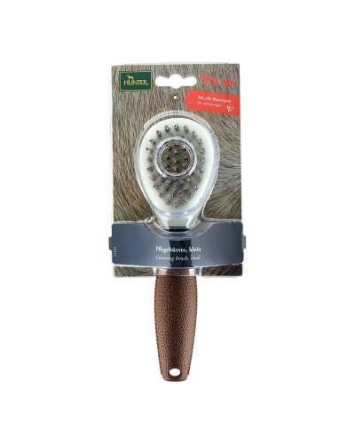 Hunter Brosse de Toilettage pour Chien, Élimine les Poils Morts et les Nœuds, Usage Domestique
