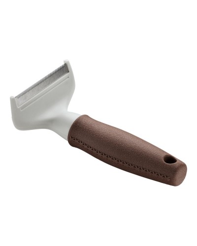 Brosse Hunter Lame Râteau pour le Toilettage des Chiens - Enlève les Poils Morts et Prévient les Nœuds
