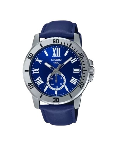 Casio Collection Homme Bleu Ø45mm - Montre Sport et Décontractée

