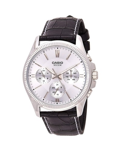 Casio Enticer Gent: Reloj Analógico de Hombre Acero Inoxidable

