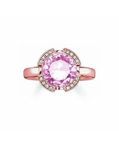 Thomas Sabo Bague Femme Argent 925 Zirconium Blanc Taille 16
