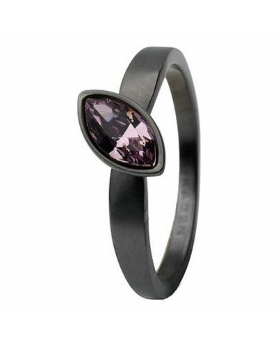 Skagen Bague Femme JRSM034SS Acier Inoxydable Argent Design Minimal
