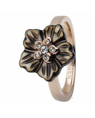 Skagen Anillo Mujer JRSR023SS Acero Inoxidable Plata Minimalista
