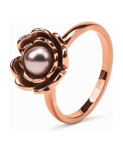 Folli Follie Bague Femme Rouge Cœur 3R16T056RDP - Bijou Mode
