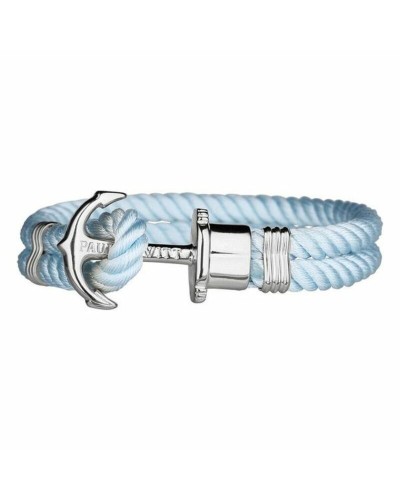 Paul Hewitt Bracelet Unisexe Argent Acier Inoxydable Ancre Minimaliste

