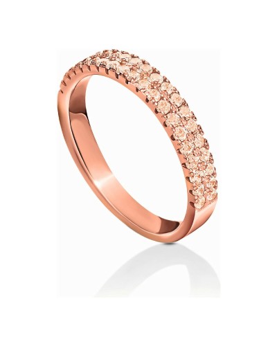 Folli Follie Women's Ring Rose Gold 3R16S042RS - Elegant and Refined
