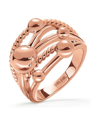 Folli Follie Damenring Rosa Gold Plated 1R18T011R - Elegant
