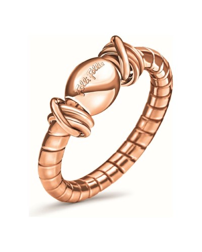 Folli Follie Anillo Mujer Rosado 1R14T031R - Elegante & Refinado
