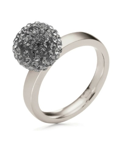 Folli Follie Anillo Mujer 3R0F041A Plata - Diseño Elegante
