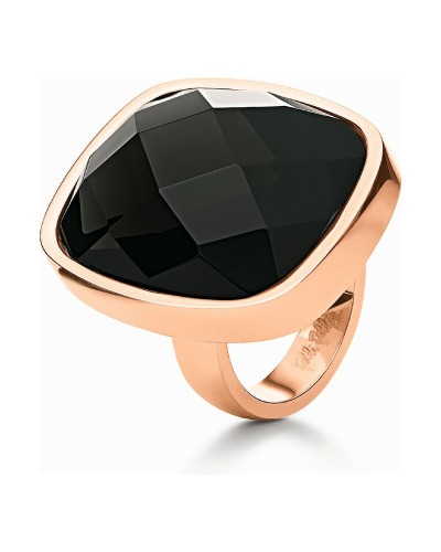 Folli Follie Anello Donna 3R0T055RK Rosa Placcato Oro Rosa - Elegante e Raffinato
