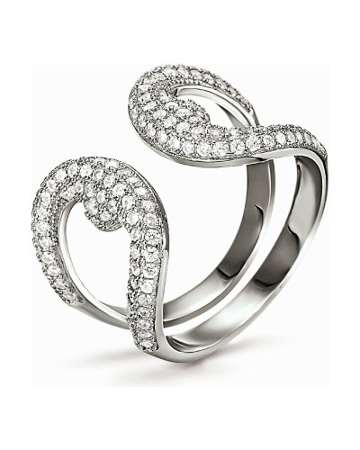 Folli Follie Damenring Silber 3R15S059C - Raffiniertes Design
