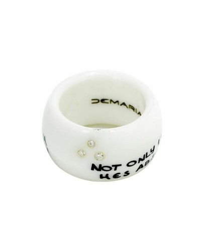 Anillo de Mujer Demaria DM6TMA003 Plata con Circonita Cúbica - Talla 12/14
