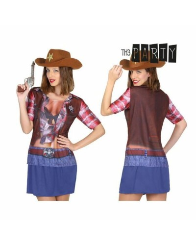 Th3 Party Maglia Adulto C866 Marrone - Cotone Traspirante
