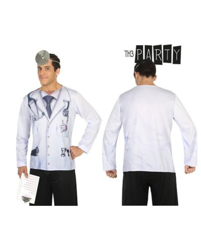 Th3 Party Adult White T-Shirt - Breathable Cotton - Casual & Sport
