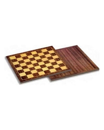 Cayro T-133 : Jeu d'échecs et de dames en bois - Ensemble de jeu classique
