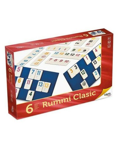Cayro Rummi Classic - Mehrsprachiges Brettspiel (35x26x6 cm)
