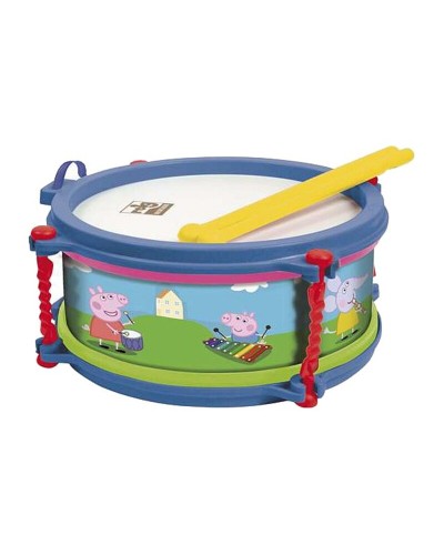 Tambor de Peppa Pig: Juego Musical para Niños, 19x19cm
