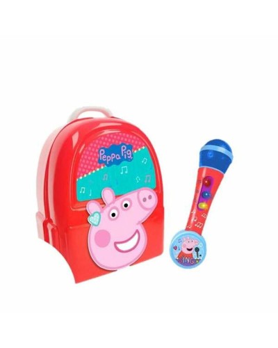 Peppa Pig Mikrofon Tragbar 23cm - Singe und habe Spaß!
