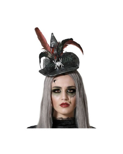 Diadem Spinne Halloween - Haarreif Themenparty Horror - Kostüm Erwachsene
