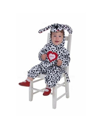 Kostuums voor Baby's 0-12 Maanden Dalmatiër (2 Onderdelen)