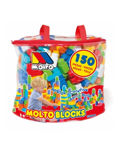 Moltó Set Constructions 150 Pièces - Jeu Créatif pour Enfants
