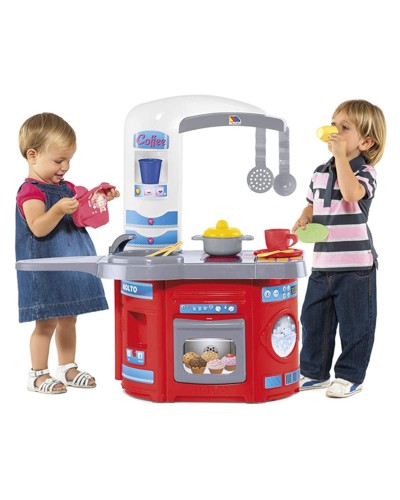Moltó Cocina de Juguete 68cm: Hornillo, Fregadero, Accesorios - ¡Diversión Asegurada!
