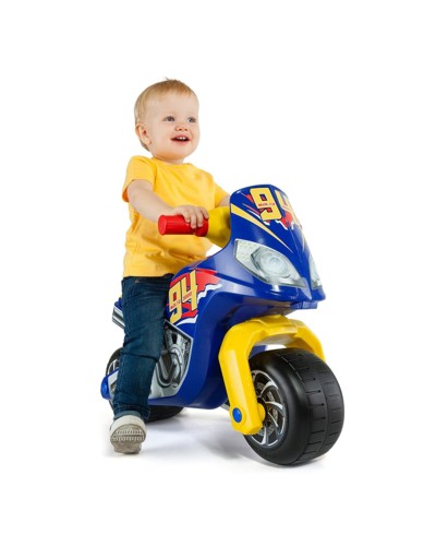 Trehjuling Moto Cross Race Moltó Blå (18+ månader)