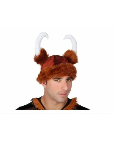 Wikingerhelm mit Hörnern - Karneval/Halloween Kostüm - Einheitsgröße
