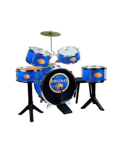 Batería Musical Infantil Golden Drums Reig - 75x68x54cm - Juguete de Plástico
